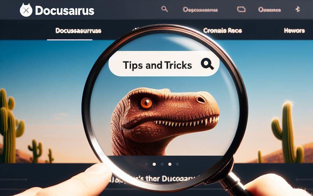 Some tips and tricks when written articles for Docusaurus